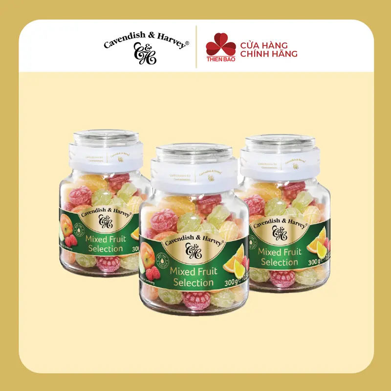 Kẹo trái cây Đức Cavendish & Harvey 300g 0
