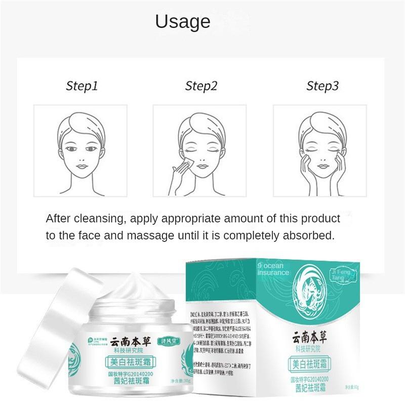 Whitening Freckle Cream Melasma Cream Dark Spot Repair Cream Moisturizers Moisturizing Removing Chloasma Cream Genuine 8