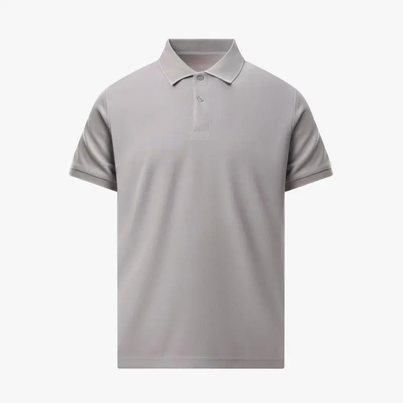Áo polo nam trơn basic 4MEN PO066 ngắn tay, vải cá sấu thấm mồ hôi, thoáng mát, mềm chống nhăn, co giãn thoải mái Menswear Có Cổ Shirt 2