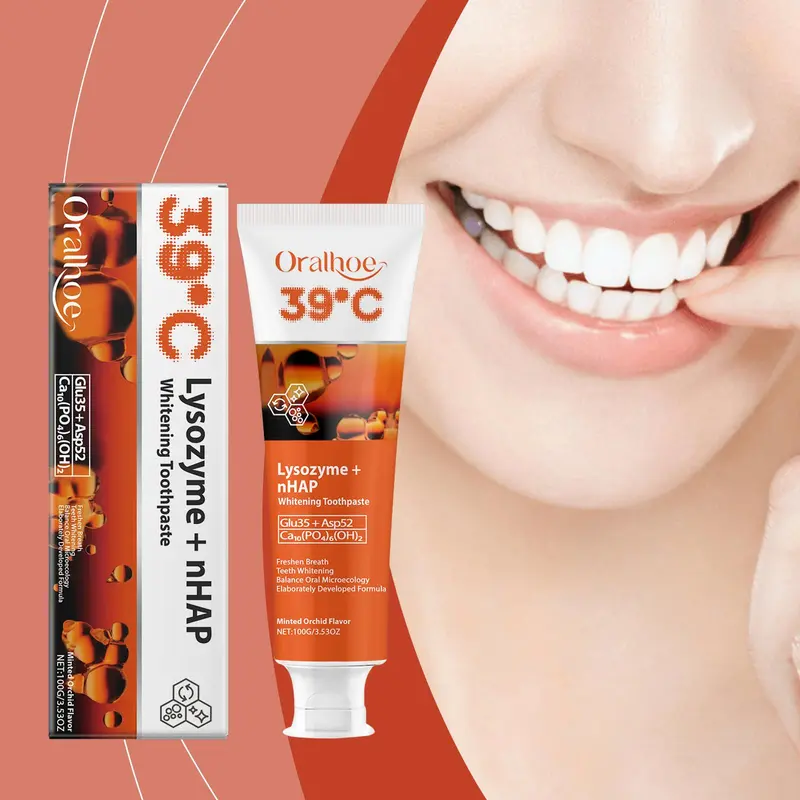 Oral Toothpaste, 1 Box Gentle Cleaning Toothpaste, Oral Care Toothpaste for Adults, Toothpaste for Daily Use, Toothpaste for Home & Travel 8