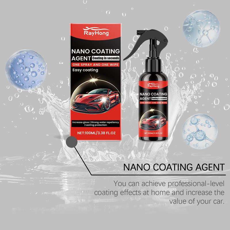 Product Introduction of Rayhong Car Coating Agent Protects Car Paint Enhances Gloss Anti-Stain Cleaning Renovation Car Coating Agent # 1294 10