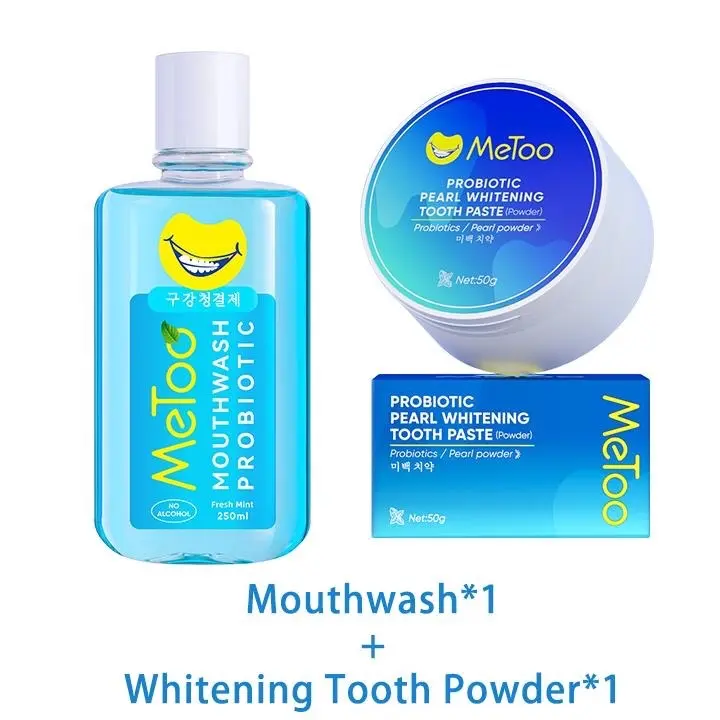 Meeto Toothpaste MeToo Probiotic Mouthwash/Antibacterial Long-lasting Fresh Mouthwash ...
