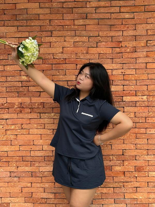 Chân váy thun chữ A lưng chun dây rút chất cotton mềm bigszie 90kg Nữ Women