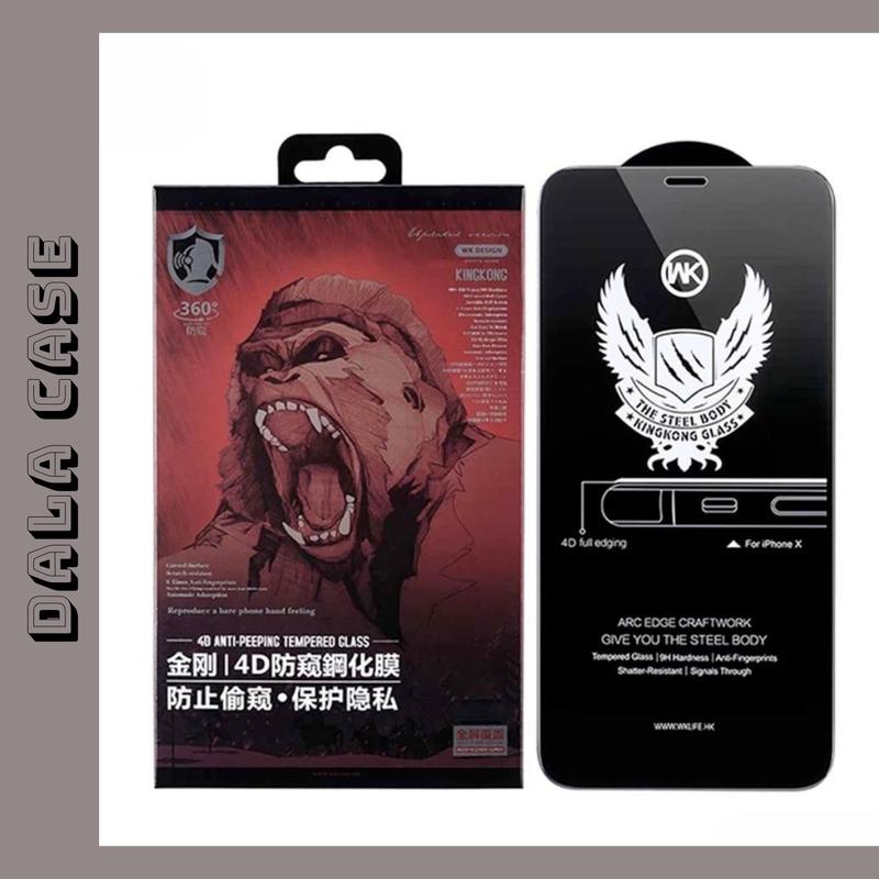  Cường Lực Chống Nhìn Trộm Kingkong WTP-012 Miếng Dán Màn Hình Điện Thoại 