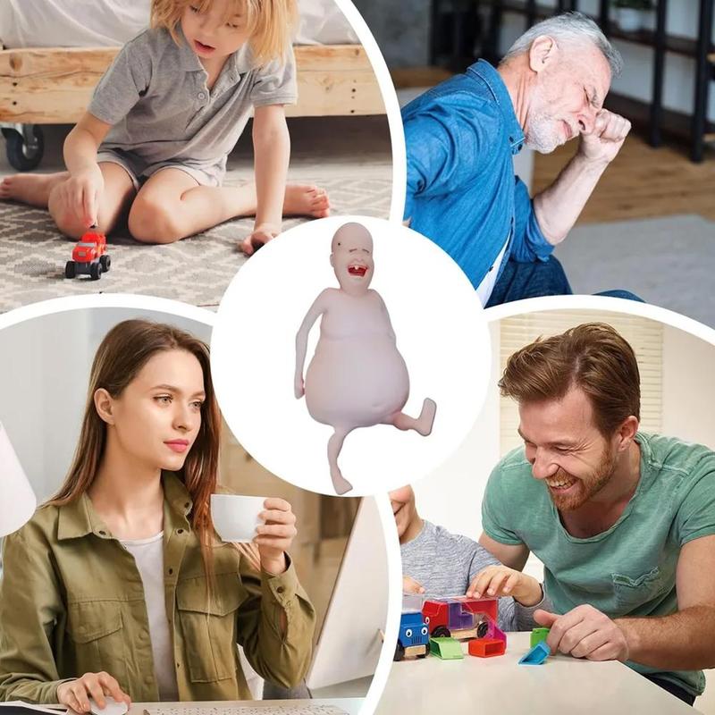 Product Introduction of Creative And Interesting Squeeze Fun Funny Soothing Decompression Toy Desktop Decoration Doll Ornaments Squeeze Gifts 18