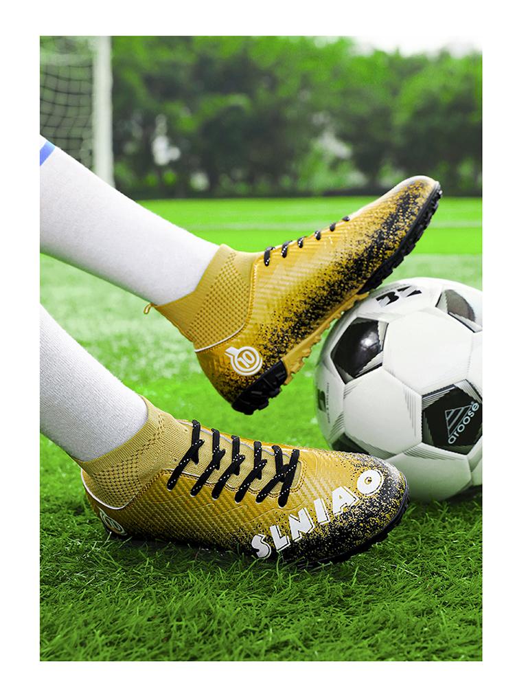 Product Introduction of （SIZE 33-46）Ready Stock Unisex Plus Size Football Shoes Outdoor Futsal Soccer Shoes Non-slip Training Shoes 28