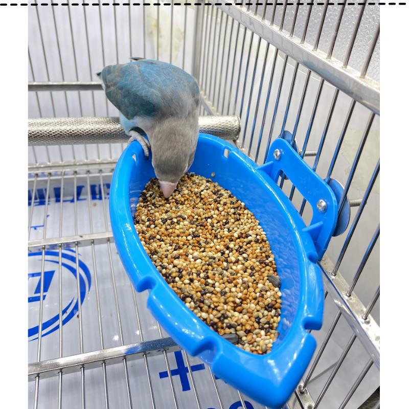Product Introduction of 3 in 1 Pet Bird Bath Cage Parrot Bathtub Birds Feeders Bird Cage Accessories Shower Box Small Parrot Cage Toys Birds Accessories 3