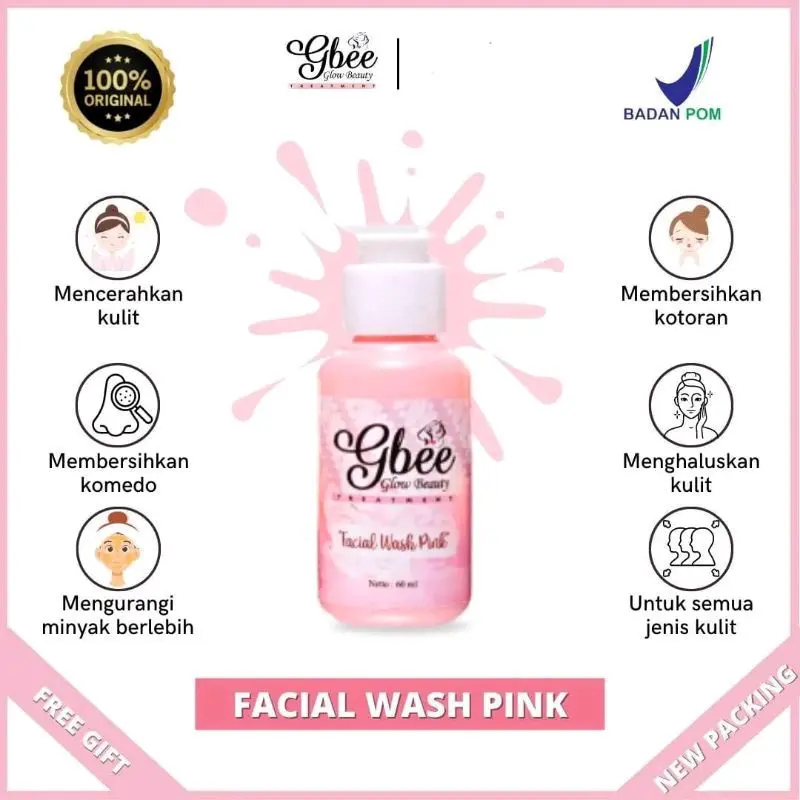 Gbee Glow Beauty Skincare Paket Kinclong Medium Untuk Semua Jenis,Kulit Pemutihan secara Alami Dan Natural, Kontrol Minyak di Wajah, aman bagi wajah Berminyak untuk mengatsi kulit Kusam Perawatan Pembersihan 1