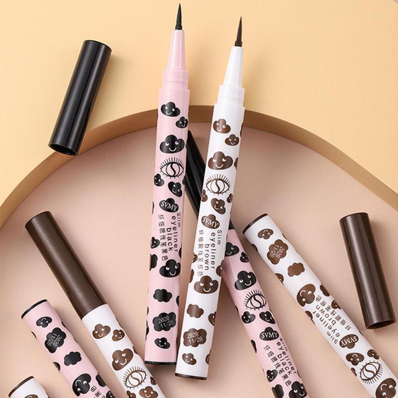 Product Introduction of Liquid Eyeliner Eyebrow Pencil Soft Brush Tip Line Smooth Waterproof Sweatproof Long-lasting Natural Non-fading Eye Makeup 12