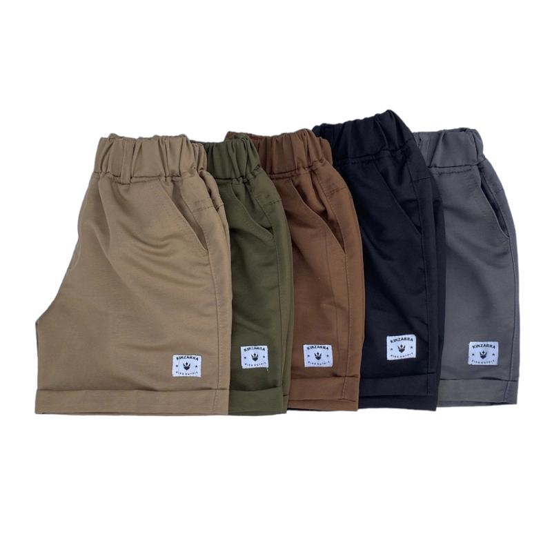 chinos anak laki laki 100 ribu dapat 5 umur 1-7 tahun celana pendek anak fashion anak Laki-Laki Bayi 3
