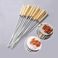 Gambar Kaozelo Alat Tusuk Sate Barbeque Stainless Steel Reusable 50 PCS - Miao-478 - Multi Warna dari Kaozelo Kota Administrasi Jakarta Barat 1 Tokopedia