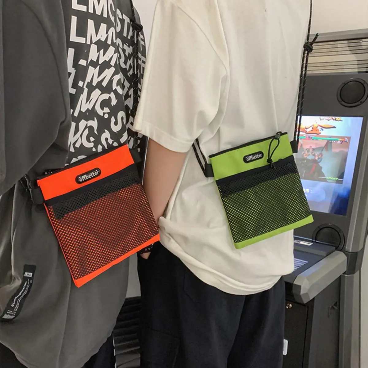 Fashion Messenger Bag Men's Ins Small Bag Boys Korean Mini Men Sling Bag Shoulder Bag