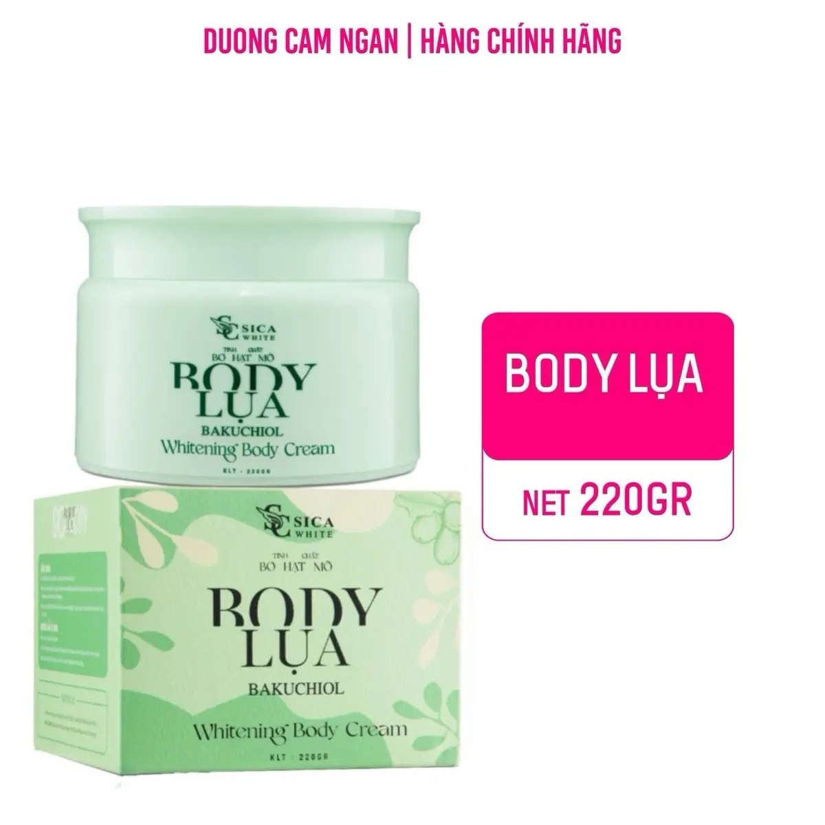 Kem Body Lụa 220gr - Hỗ trợ dưỡng da- Hỗ trợ cấp ẩm