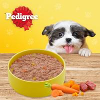 Gambar Pedigree Makanan Anak Anjing Basah Pouch rasa Beef Egg & Veg 80 gr - Isi 24 pedigree  puppy wet  food - Isi 24 dari Whiskas Indonesia Kota Tangerang 4 Tokopedia