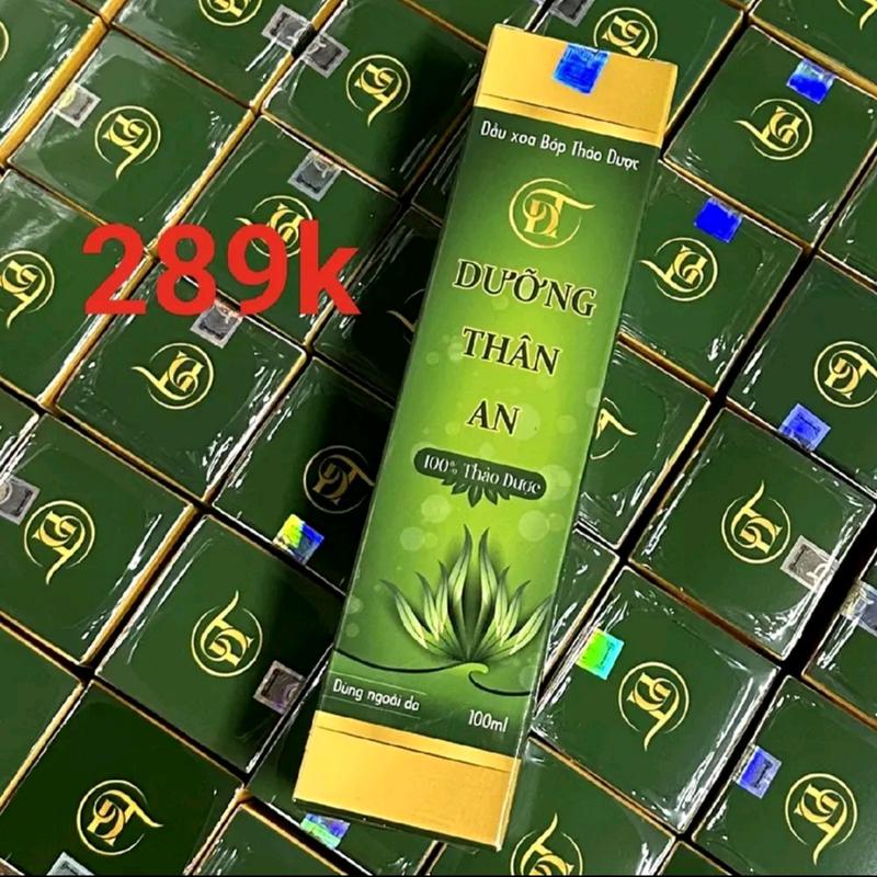 Dầu xoa Dưỡng Thân An dầu massa