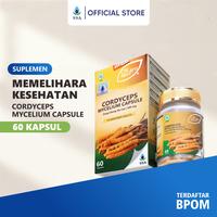 Gambar O’Kayo Nature Cordyceps Mycelium Capsule (Dong Chong Xia Cao) dari SSA Official Store Kota Administrasi Jakarta Pusat 1 Tokopedia