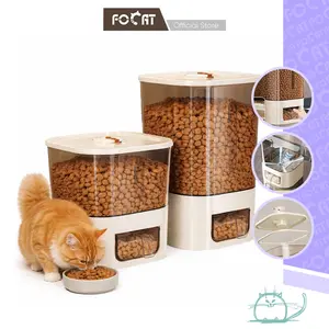 FOCAT Tempat Penyimpanan Makanan Kucing E50A - E51A Pet Food Storage / Dispenser Makanan Hewan