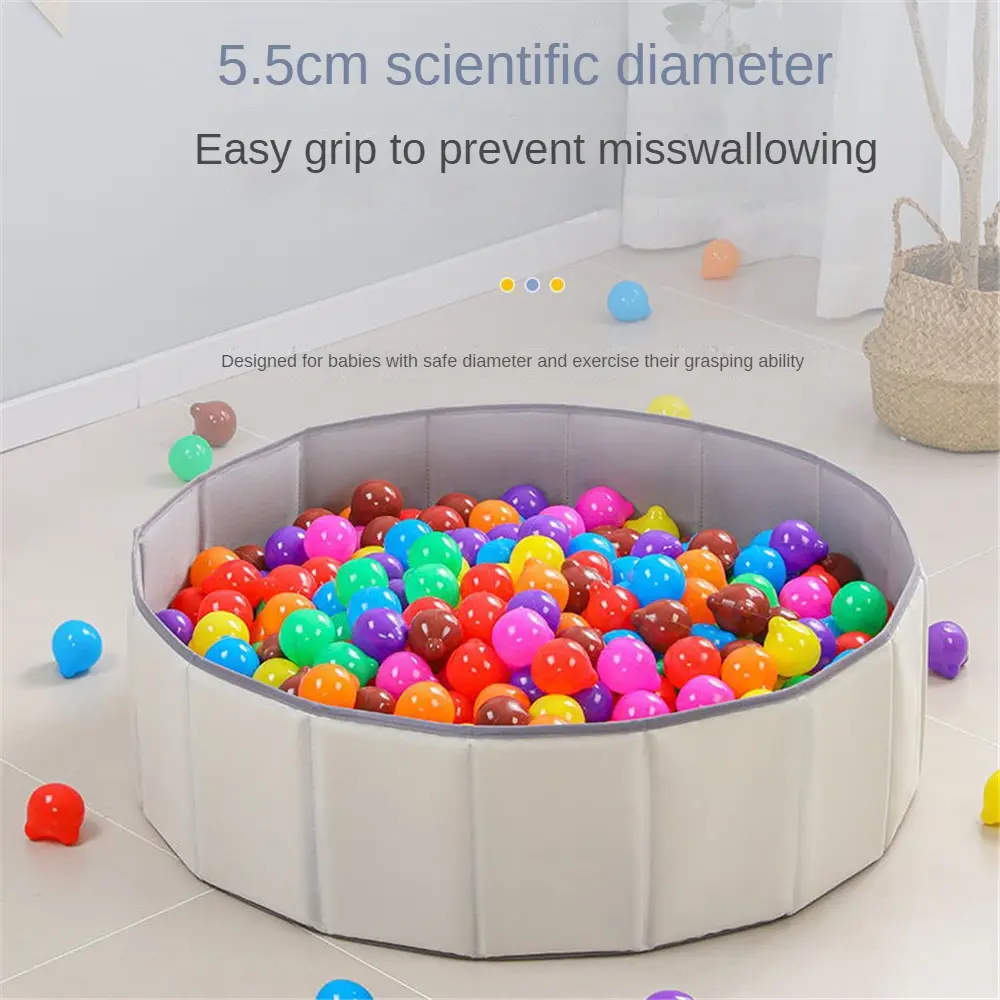 Bóng Đại Dương, Chất Lượng Cao, Bền, Bảo Vệ Môi Trường, Thiết Kế Hình Đầu Gấu Cho Trẻ Em, Giáo Dục Sớm, Đồ Chơi Giáo Dục, Thích Hợp Cho Trẻ Em