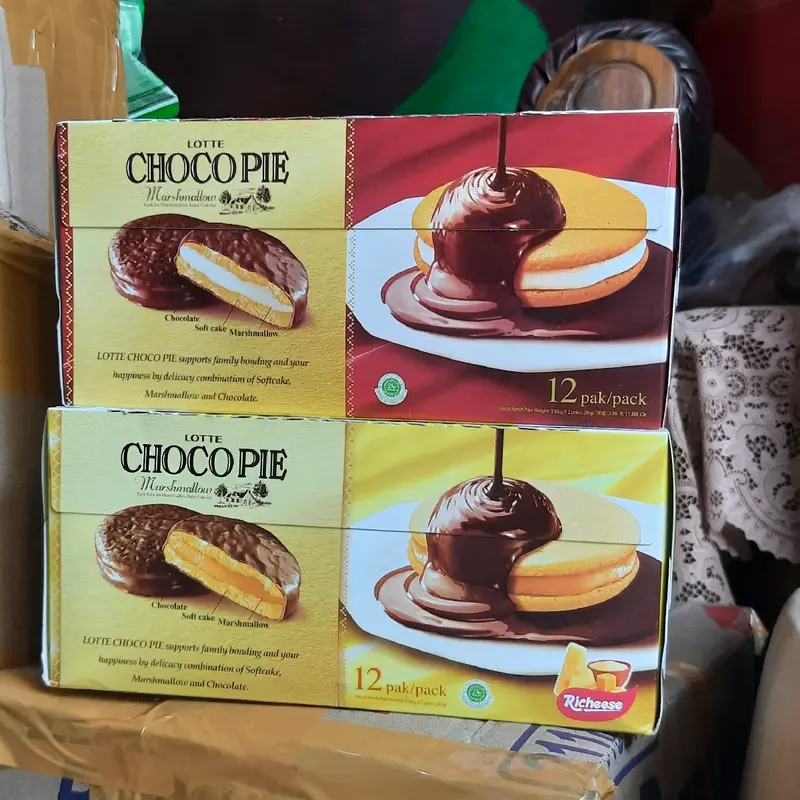 LOTTE CHOCOPIE MARSHMALLOW ISI 6 PCS X 26 GR 6