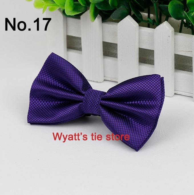 Product Introduction of $ Bow Tie Men's Polyester Jacquard Bow Tie Hidden Check Fine Texture Bow Tie Korean Style British Wedding Bow Tie 17