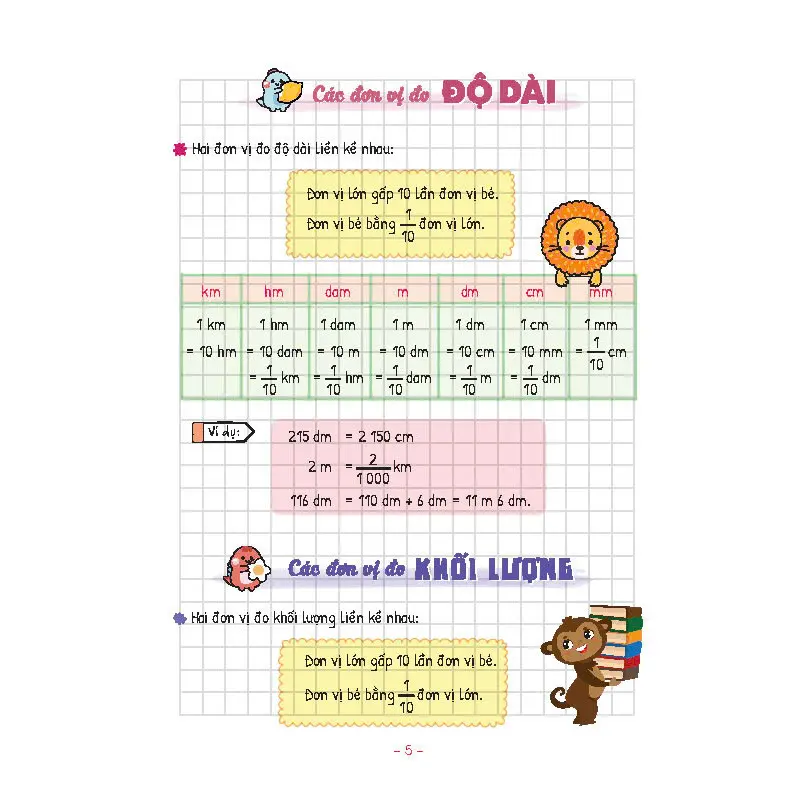 Sách - Take note! Toán 5 có lò xo (dùng cho cả 3 bộ SGK mới: cánh diều, kết nối tri thức, chân trời sang tạo) 45k 5