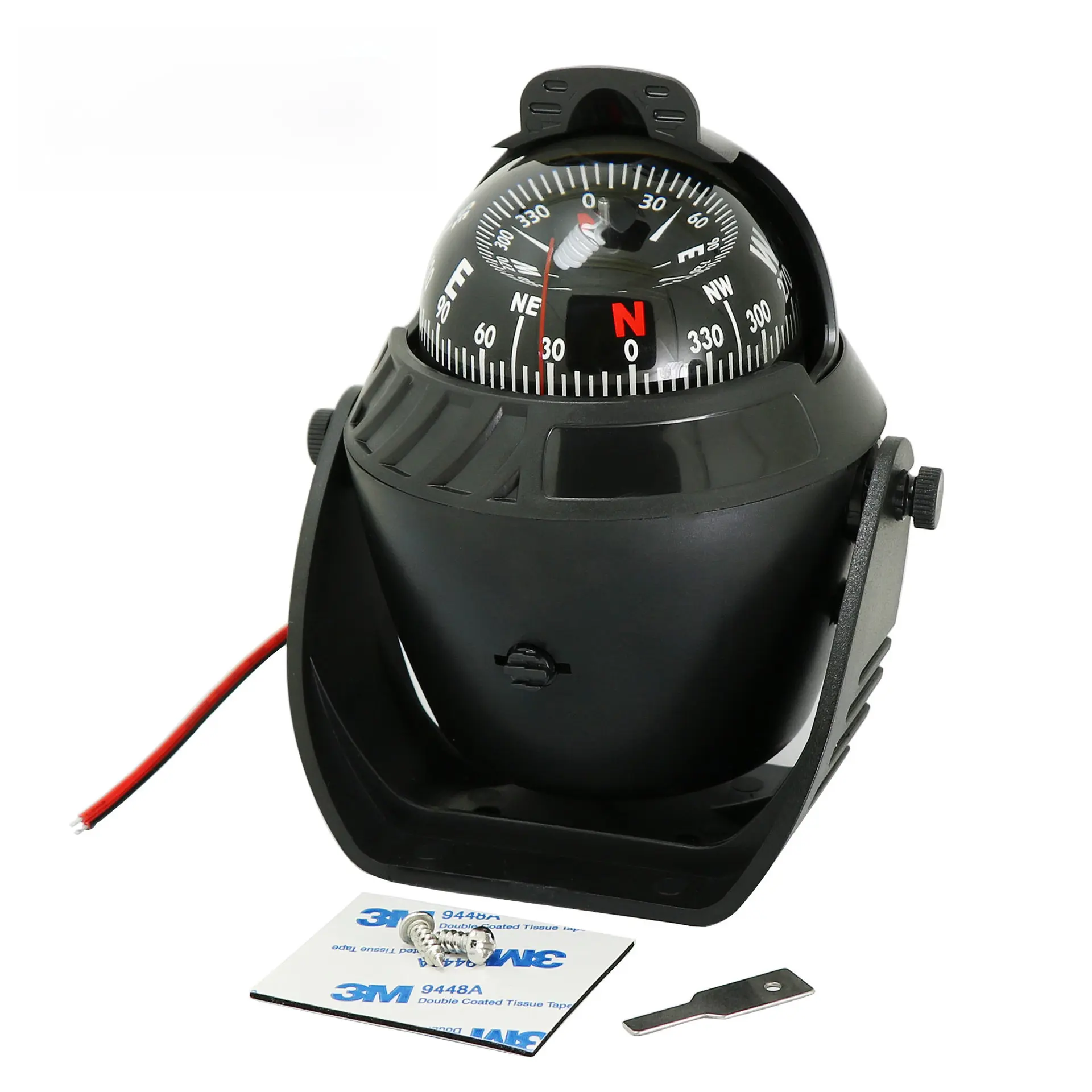 McVay Maiev LC760 Nautical Compass Car & Marine Compass Ball with ...