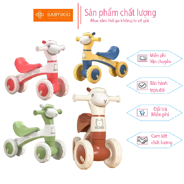 Xe chòi chân cho bé giá tốt phù hợp cho trẻ từ 1-3 tuổi - BabyBoo 0