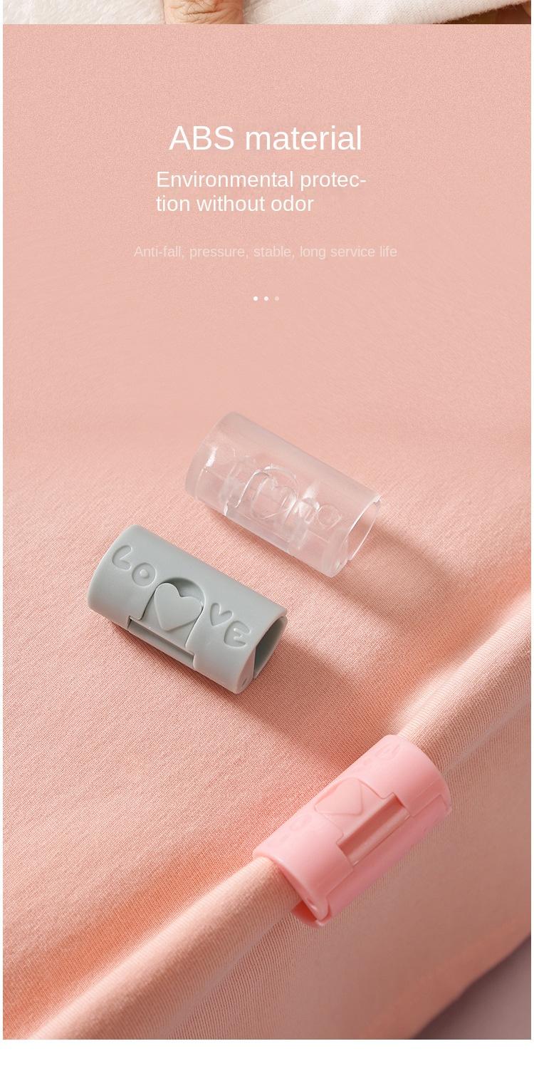 Product Introduction of Bed Sheet Fastener - No-Pin Quilt Clips, Anti-Slip and Anti-Shift Bed Sheet and Duvet Fixing Clips, Upgraded Version 6