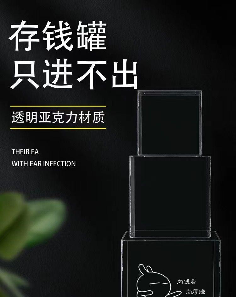 Product Introduction of Tờ Ngân Hàng Tiền Xu Acrylic Trong Suốt, 30 Ngày Bán Chạy, Bao Gồm 2110 Miếng, Có Thể Được Lưu Trữ Mà Không Cần Hình Ảnh Có Hồ Sơ Cao, Thích Hợp Cho Người Lớn, Học Sinh Và Trẻ Em, Dung Tích Lớn, Ưa Nhìn 2