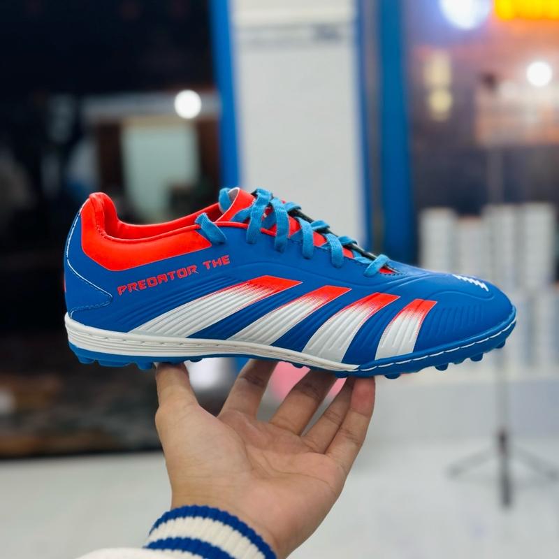 [ Xả Kho Tặng Tất ] Giày Đá Bóng Predator Đế Đệm Khâu Đế Tặng [ Tất, Túi Rút] Sneaker Sport Đá Banh Giày Thể Thao Cao Su 5
