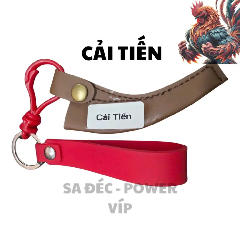 Vọng Cải Tiến - Phụ kiện thú cưng - Móc đeo chân cho gà nòi, gà tre ( size 40 đến 82 ) CẢI TIẾN 0