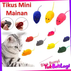YBL-TIKUS Mainan Hewan Peliharaan Interaktif Mencit Kucing Cat Toys Bisa Bunyi
