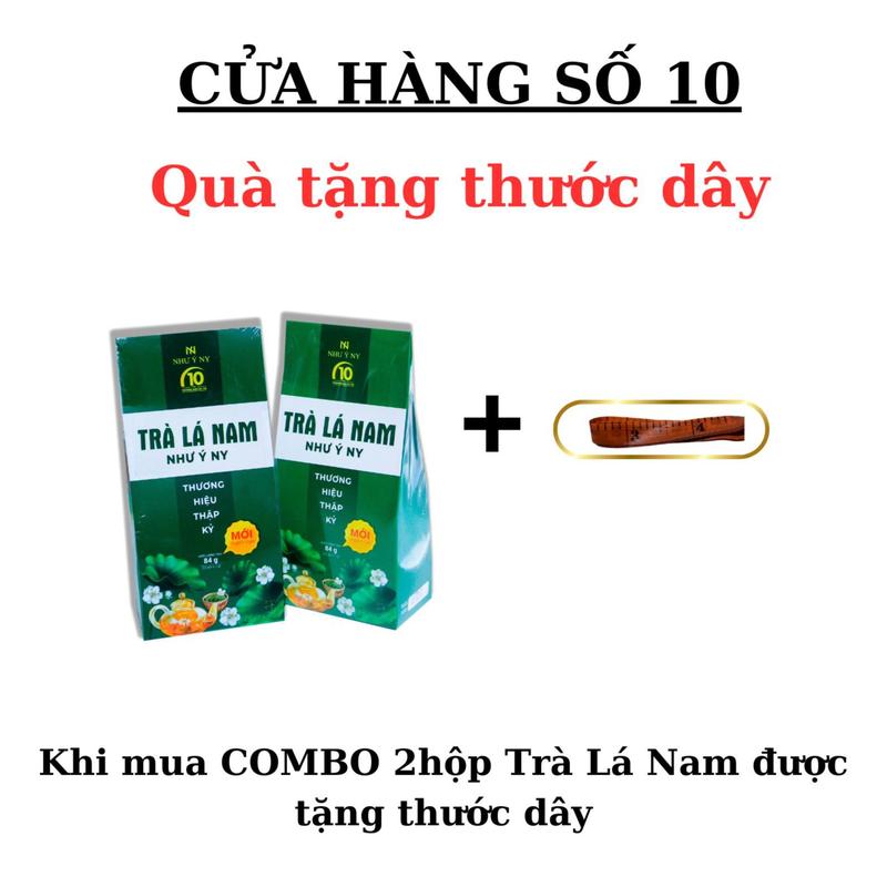 Như Ý NY Combo 02h Trà Lá Nam Như Ý NY thơm ngon dễ uống vị ngọt thanh mẫu mới 2024 gồm 12 gói 84g Chè Tea