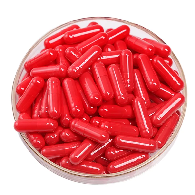 Vỏ viên nang bột y tế, 1000 chiếc, trong suốt, rỗng, với gelatin, Rỗng và tách biệt 7
