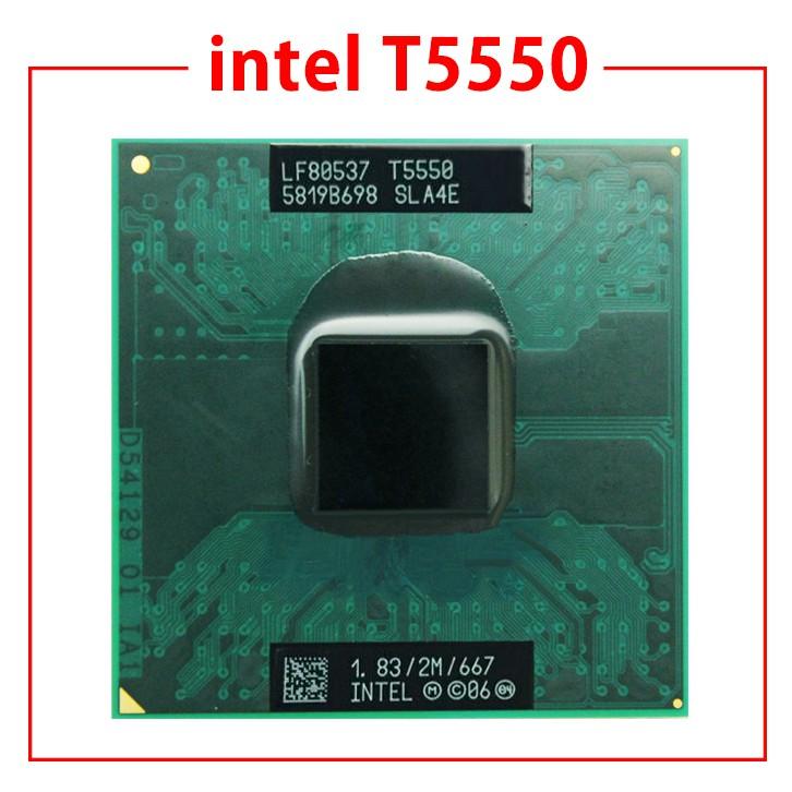 Bộ xử lý Intel Core 2 Duo T5800/T5550/T5670/T5750/T5850/T5870/T5900, xung nhịp…