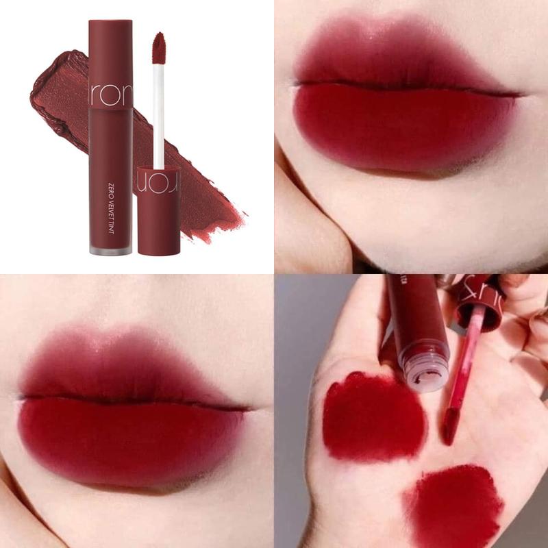 Son Kem Lì Romand Zero Màu 21 Đỏ Trầm, Son Môi  Romand Zero Velvet Tint 21 - Đỏ Trầm Cosmetic Trang Điểm Mỹ Phẩm