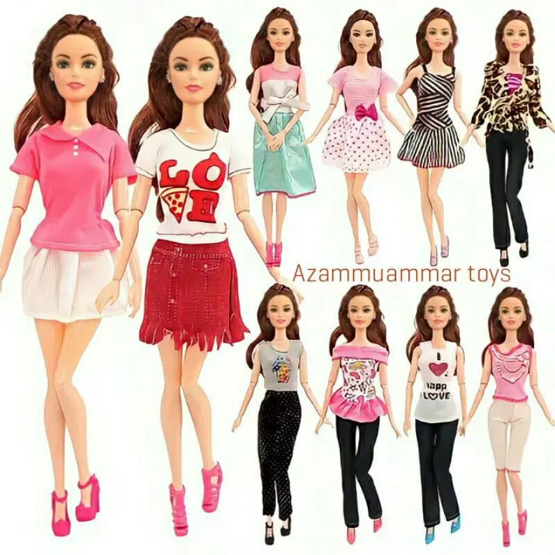 (BONEKA BERBI // BERBI TEKUK) Berbi Pivotal Termurah Bisa Ditekuk