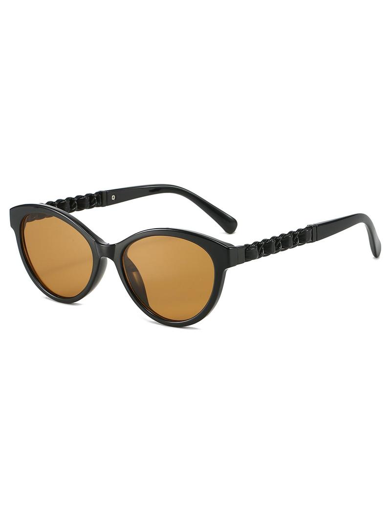 Product Introduction of Unisex Fashionable Tortoiseshell Pattern Sunglasses, Trendy Casual Sunglasses for Everyday Use, Fashion Accessories for Outdoor Activities 4