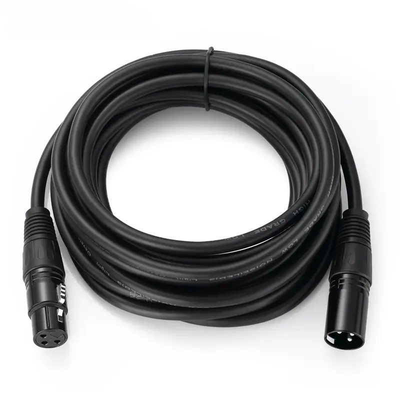 Paket Phantom Power Microphone 1 Channel 48V Supply for Condenser Microphone Plus Kabel XLR to XLR 7