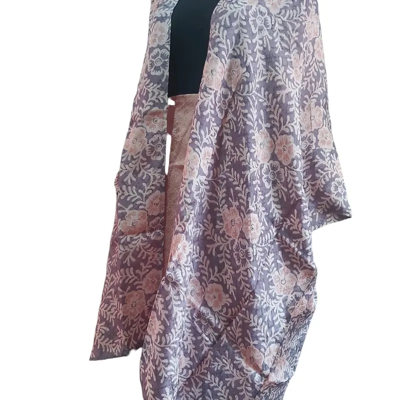 outer batik viscos mewah Atasan Baju Motif Panjang 5