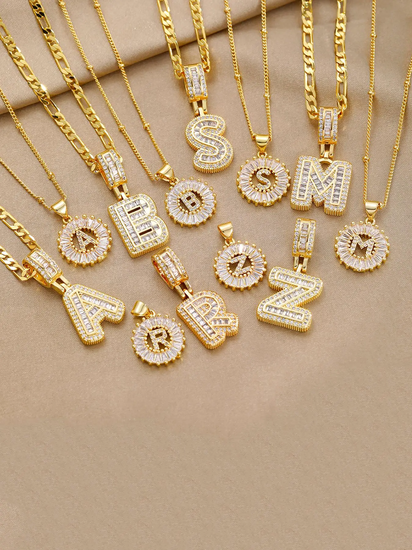 Women's Punk Style Letter Design Pendant Necklace, Fashion Jewelry for Party, Daily Clothing Decor, Trendy All-match & Exquisite Jewelry for Birthday Gift