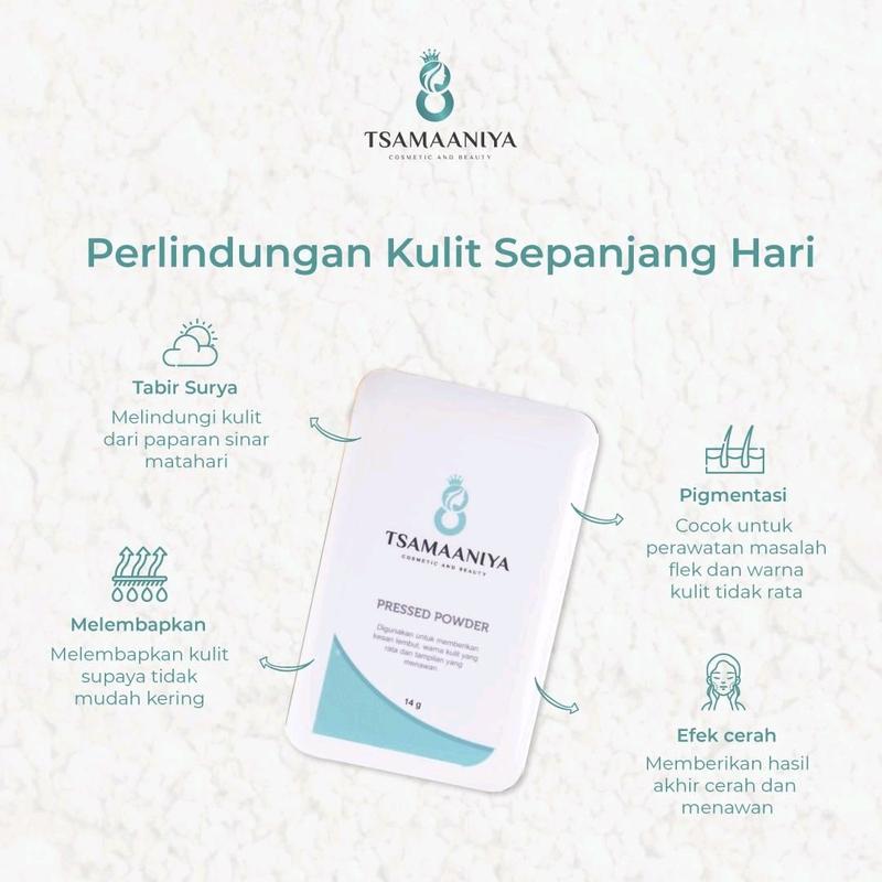 presed powder Tsamaaniya (bedak padat) 0