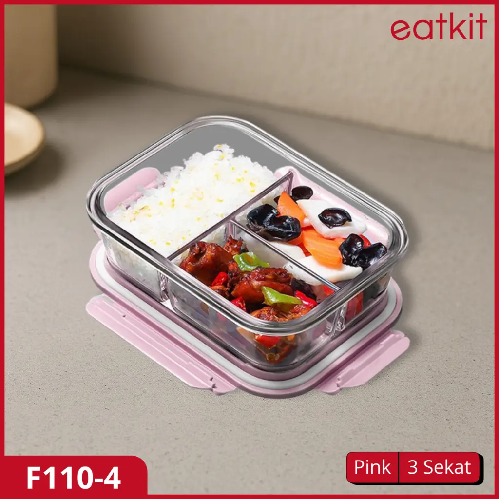 Pink 3 Sekat |F110-4