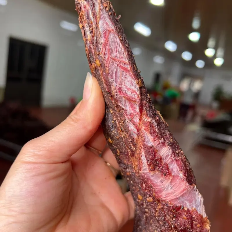 Gói 500gr [Thịt Heo] sấy  gác bếp sapa+chẳm chéo   Food Ăn Vặt 1