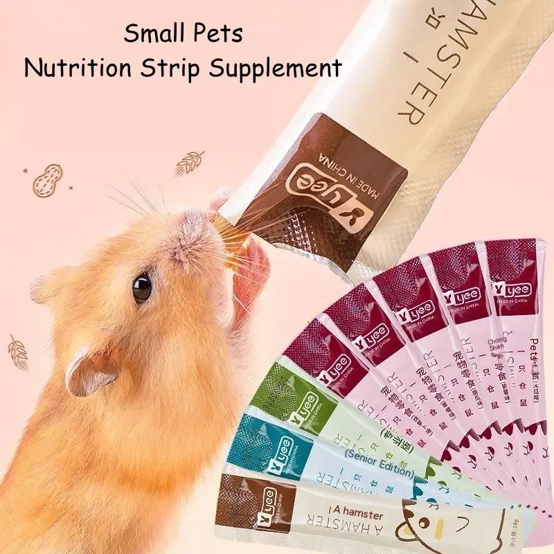 Yee A Hamster Strip Nutrition Strip Supplement , Hamster Food Promote Growth And Digestion Nutrition Bar treats
