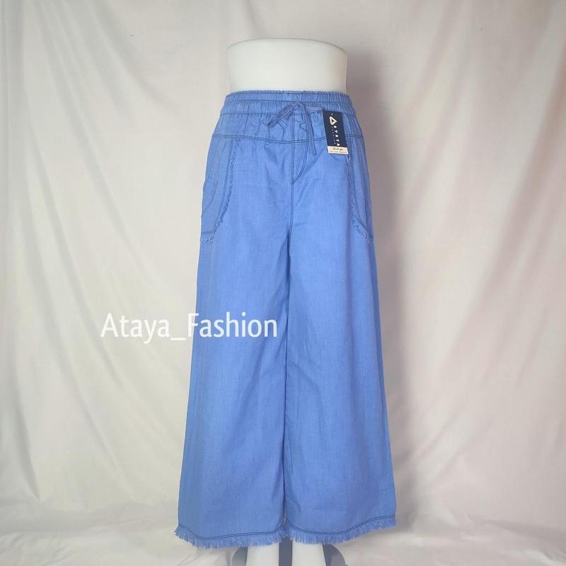 Ataya Store - CELANA KULOT PANJANG WANITA Semi Jeans MUAT BB 40-60KG 2