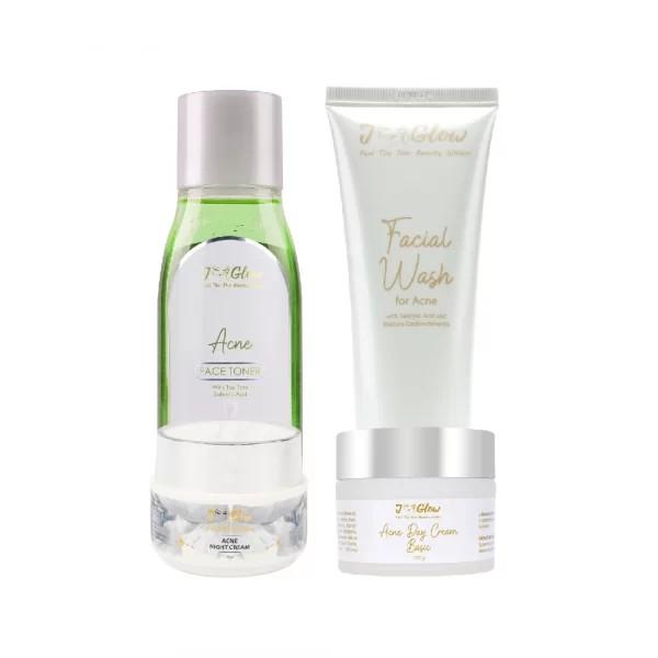 Product Introduction of Jglow Skincare Acne Solution Berjerawat Berminyak Oily Perawatan 1