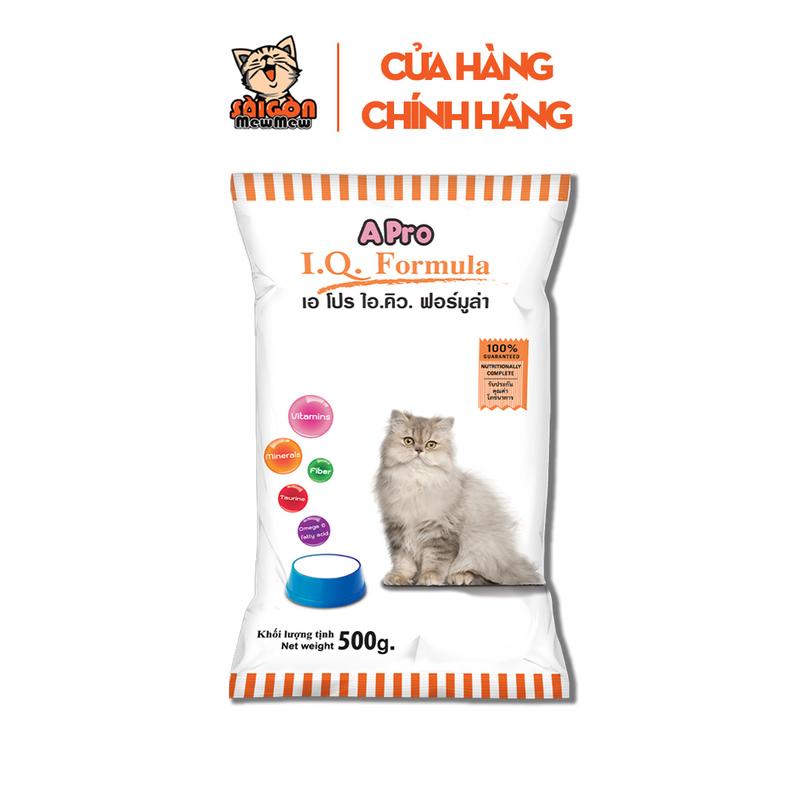 Hạt cho mèo APRO IQ 500gr COMBO 5 túi giá tiết kiệm