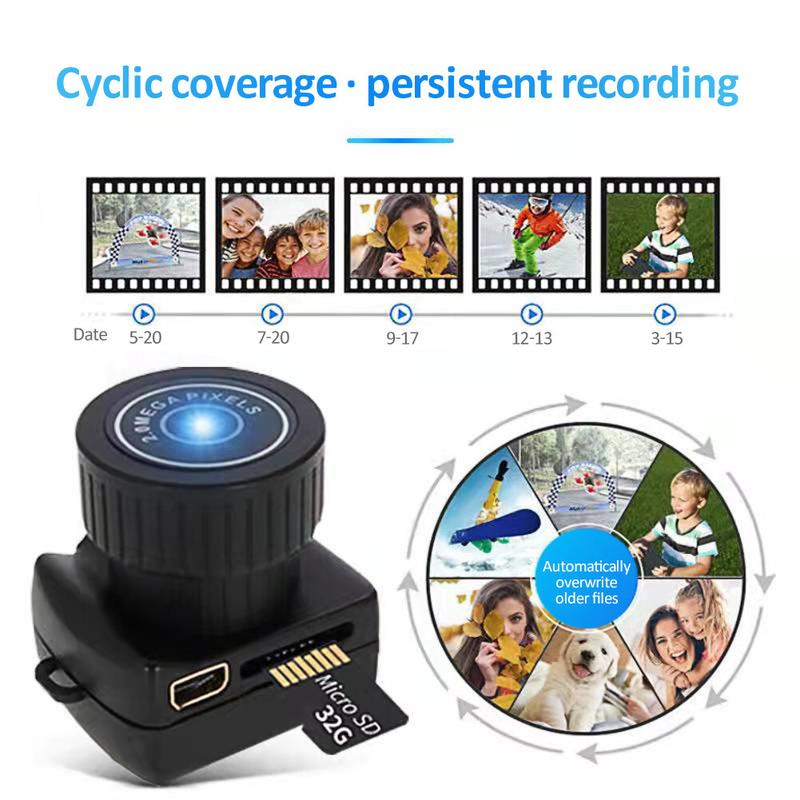Camera mini , quay video HD 2K, webcam, máy ghi hình nhỏ , camera giám sát bí…