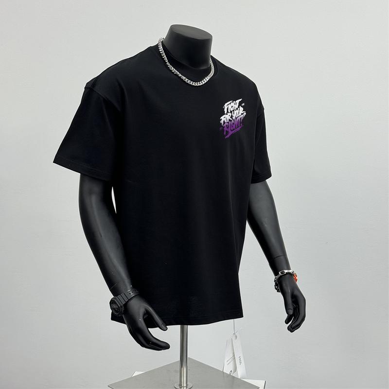 Product Introduction of 100% Cotton Vintage Casual Retro Design Short-sleeved Oversize T-shirt Crew Neck Top for Men and Women Unisex Streetwear 6